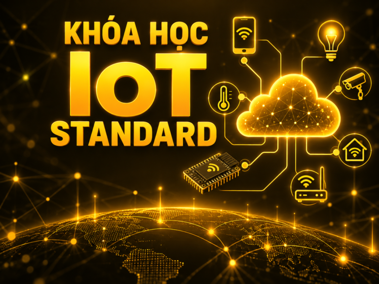 KHÓA HỌC IOT STANDARD (NEW 2026)
